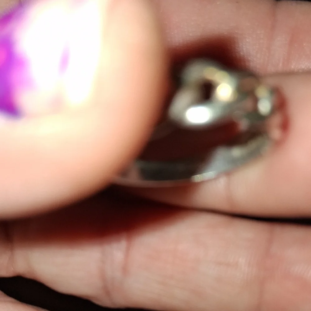 Silver Chain Ring - Picture 5 of 6